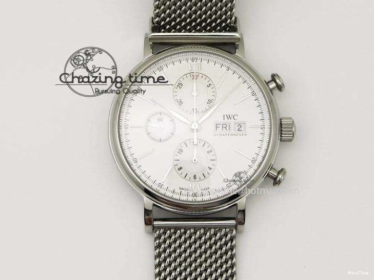 MIROTIME 0520 Youthful Pilot Chrono RG 3878 Gray Dial on Light Brown Leather Strap A 7394